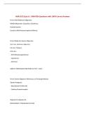 NGR 6172 Quiz 6 &vert; UPDATED Questions with 100&percnt; Correct Answers&NewLine;