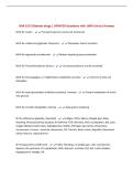 NGR 6172 Diabetes drugs &vert; UPDATED Questions with 100&percnt; Correct Answers&NewLine;