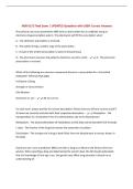 NGR 6172 Final Exam &vert; UPDATED Questions with 100&percnt; Correct Answers&NewLine;