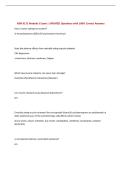 NGR 6172 Module 3 Exam &vert; UPDATED Questions with 100&percnt; Correct Answers&NewLine;