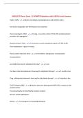 NGR 6172 Pharm Exam 1 &vert; UPDATED Questions with 100&percnt; Correct Answers&NewLine;