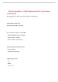 NGR 6172 pharm Exam 2 &vert; UPDATED Questions with 100&percnt; Correct Answers&NewLine;