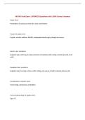 NR 545 Final Exam &vert;UPDATED Questions with 100&percnt; Correct Answers&NewLine;