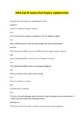 MTH 116 All Exams Final Review