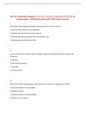 NSG 101&colon; EXAM ONE Chapters 1&comma; 2&comma; 3&comma; 4&comma; 5&comma; 7&comma; 15&comma; 16&comma; 17&comma; 18&comma; 19&comma; 20&comma; 21&comma; 22&comma; 23&comma; 24&comma; and Lab Values &vert; UPDATED Questions with 100&percnt; Correct Answers