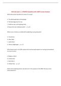 NSG 101 Exam 1 &vert; UPDATED Questions with 100&percnt; Correct Answers&NewLine;