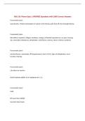NSG 101 Pharm Quiz &vert; UPDATED Questions with 100&percnt; Correct Answers&NewLine;