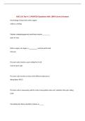 NSG 101 Test 4 &vert; UPDATED Questions with 100&percnt; Correct Answers&NewLine;