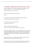 NUR 108 EXAM 1 &vert; UPDATED Questions with 100&percnt; Correct Answers &vert; Verified&NewLine;