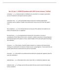 Nur 141 test 1 &vert; UPDATED Questions with 100&percnt; Correct Answers &vert; Verified&NewLine;