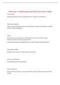 NUR 141 Test 2 &vert; UPDATED Questions with 100&percnt; Correct Answers &vert; Verified&NewLine;