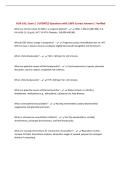 NUR 141&colon; Exam 2 &vert; UPDATED Questions with 100&percnt; Correct Answers &vert; Verified&NewLine;