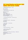 ITLS &lpar;International Trauma Life Support&rpar; Exam Mastery Prep Package