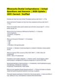 Minnesota Dental Jurisprudence Exam Success Prep Package