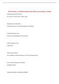 NUR 141 Exam 1 &vert; UPDATED Questions with 100&percnt; Correct Answers &vert; Verified&NewLine;