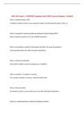 NUR 141 Exam 1 &vert; UPDATED Questions with 100&percnt; Correct Answers &vert; Verified&NewLine;