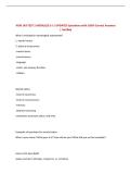 NUR 143 TEST 2 MODULES E-J &vert; UPDATED Questions with 100&percnt; Correct Answers &vert; Verified