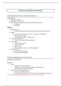 Samenvatting Beenderstelsel