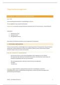 Complete samenvatting Organisatiemanagement &vert; Slides &plus; Handboek &plus; Lessen &vert;2026 &vert; Adelien Decramer