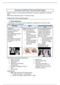 Samenvatting Thoraxdrainage