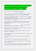 California ARF Administrator Exam Updated&NewLine;Study Guide Questions and Answers &vert;&NewLine;Focused Revision Pack &vert; A&plus; Verified