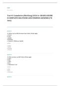 med surg EXAM A&plus; GRADE ASSURED COMPLETE SOLUTIONS AND VERIFIED ANSWERS