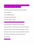 NYS EMT Practice Test&vert; Answered 100&percnt; correctly&vert; Latest 2026-2027
