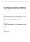 national real estate EXAM A&plus; GRADE ASSURED COMPLETE SOLUTIONS AND VERIFIED ANSWERS