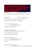 NUR 376 PATHO FINAL LATEST&NewLine;2026&sol;2027 ACTUAL EXAM QUESTIONS&NewLine;WITH CORRECT ANSWERS 100&percnt;&NewLine;VERIFIED GRADED A&plus;