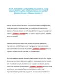 Acute Transitional Care &lpar;NURB 290&rpar; Exam 1 Study &NewLine;Guide DRAFT Latest 2026 Questions and Correct &NewLine;Detailed Answers Already Graded A&plus;