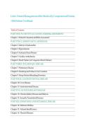 TEST BANK For Little and Falace's Dental Management of the Medically Compromised Patient&comma; 10th Edition by Craig Miller Verified Chapters Complete Study Guide Graded A&plus; Guaranteed Pass