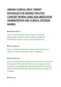 ABRAMS CLINICAL DRUG THERAPY&NewLine;RATIONALES FOR NURSING PRACTICE&NewLine;CONCEPT REVIEW GUIDE 2026 MEDICATION&NewLine;ADMINISTRATION AND CLINICAL DECISION&NewLine;MAKING&NewLine;