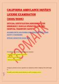 CALIFORNIA DMV MOTORCYCLE WRITTEN &NewLine;TEST EXAMINATION &lpar;2025&sol;2026&rpar; &NewLine;OFFICIAL PREPARATION ASSESSMENT FOR MOTORCYCLE KNOWLEDGE &NewLine;AND SAFE RIDING PRACTICES &NewLine;COVERING TRAFFIC LAWS &bull; ROAD SIGNS &bull; MOTORCYCLE OPERATION &bull; &NewLine;HAZARD AWARENESS &bull; DEFENSIVE RIDING SKI
