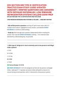 EPA SECTION 608 TYPE III CERTIFICATION PRACTICE EXAM STUDY GUIDE UPDATED 2026&sol;2027 &vert; VERIFIED QUESTIONS AND ANSWERS WITH DETAILED RATIONALES &vert; LOW PRESSURE REFRIGERATION SYSTEMS CHILLERS EXAM PREP