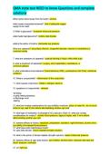 QMA state test NEED to know Questions and complete solutions&NewLine;