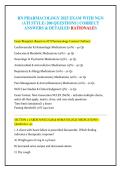 RN Pharmacology 2025 Exam with NGN &lpar;ATI Style&rpar;&colon; 200 Practice Questions&comma; Answers & Rationales &vert; Next Generation NCLEX Prep