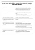 PSYC 387  Bundled Exam Questions WITH  CORRECT Answers