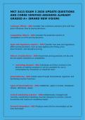 MKT 3413 EXAM 3 2026 UPDATE QUESTIONS AND CORRE VERIFIED ANSWERS ALREADY GRADED A&plus; &lpar;BRAND NEW VISION&rpar;