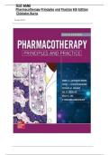 TEST BANK - Pharmacotherapy Principles and Practice 6th Edition &lpar;Burns&comma; 2024&rpar; Latest Edition&vert;&vert; All Chapters&NewLine;