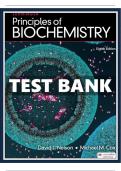 TEST BANK for Lehninger Principles of Biochemistry&comma; 8th Edition by David Nelson&semi; Michael Cox &lpar;All Chapters 1-28&rpar;&NewLine;