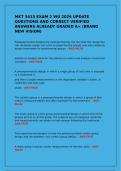 MKT 3413 EXAM 2 WU 2026 UPDATE QUESTIONS AND CORRECT VERIFIED ANSWERS ALREADY GRADED A&plus; &lpar;BRAND NEW VISION&rpar;