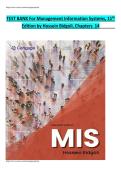 Test Bank for MIS &lpar;Management Information Systems&rpar; 11th Edition by Hossein Bidgoli &vert; Latest Updated 2025&ndash;2026