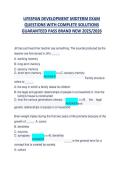 LIFESPAN&lowbar;DEVELOPMENT&lowbar;MIDTERM&lowbar;EXAM&lowbar;QUESTIONS&lowbar;WITH&lowbar;COMPLETE&lowbar;SOLUTITIONS 