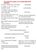 Psyc 365 SFU Chapter 5&comma;6&comma;7&comma;8 QUESTIONS WITH ANSWERS