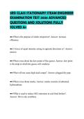 3RD CLASS STATIONARY STEAM ENGINEER&NewLine;EXAMINATION TEST 2026 ADVANCED&NewLine;QUESTIONS AND SOLUTIONS FULLY&NewLine;SOLVED A&plus;&NewLine;