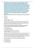EKG&sol;ECG Interpretation Rhythms & Abnormalities Practice Questions & Answers Study Guide Updated 2026 