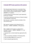 Colorado MPJE exam questions with answers&period;