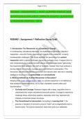 RSE4801&colon; ASSIGNMENT 1 MOST COMPREHENSIVE 2026 &NewLine;QUESTIONS EXAM LATEST VERSION SOLVED  QUESTIONS &NewLine;& ANSWERS VERIFIED  100 &percnt;  