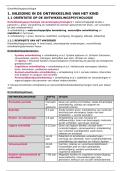 Samenvatting Ontwikkelingspsychologie &vert; Thomas More &vert; 2025&sol;26