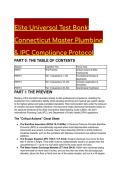 2026&sol;2027 S-Tier Elite Master Plumbing Test Bank &vert; 2021 IPC&comma; 2022 CSBC & CT DPH Compliance &lpar;60 Scenarios&rpar;